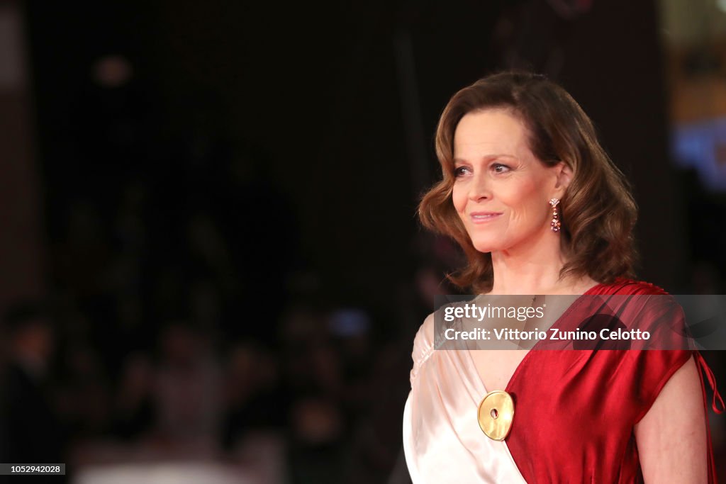 Sigourney Weaver Red Carpet - 13th Rome Film Fest