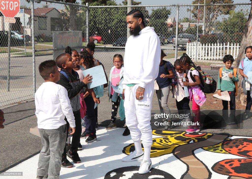 Nipsey Hussle x PUMA Hoops LA Court Refurbishment