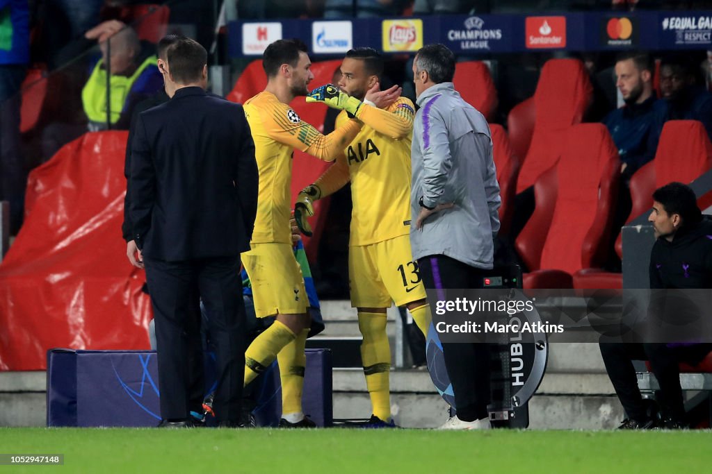 PSV v Tottenham Hotspur - UEFA Champions League Group B
