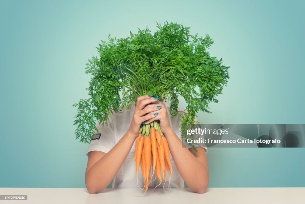 Carrot woman