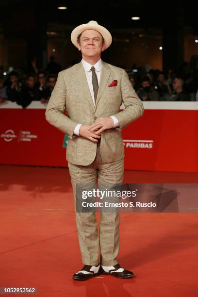 John C. Reilly walks the red carpet ahead of the "Stan & Ollie" screening during the 13th Rome Film Fest at Auditorium Parco Della Musica on October...