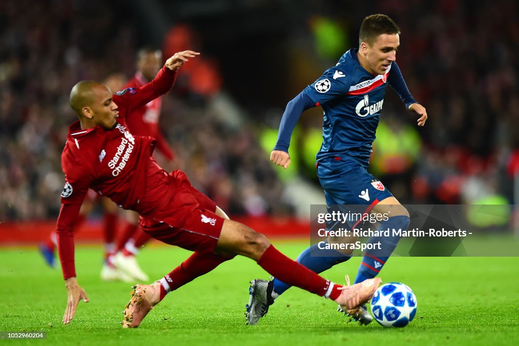 Liverpool v FK Crvena Zvezda - UEFA Champions League Group C