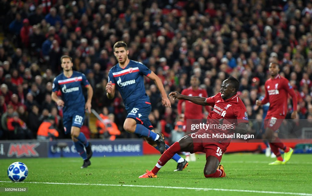 Liverpool v FK Crvena Zvezda - UEFA Champions League Group C