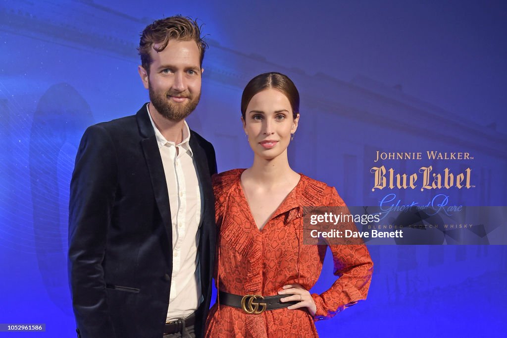 Sam Ritzenberg Art Sam Ritzenberg and Heida Reed attend the unveiling of Johnnie Walker ...