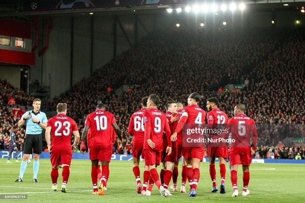 Liverpool v FK Crvena Zvezda - UEFA Champions League Group C