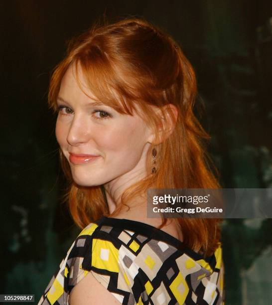 Alicia Witt during "The Matrix Revolutions" Premiere at Disney Concert Hall in Los Angeles, California, United States.