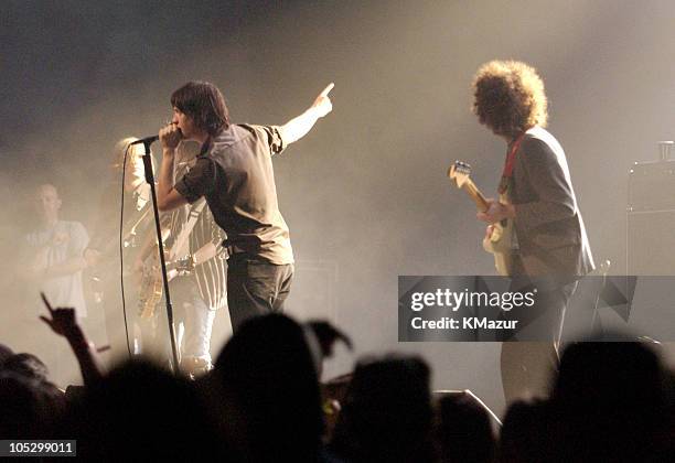 Nikolai Fraiture , Nick Valensi, Julian Casablancas and Albert Hammond Jr. Of The Strokes