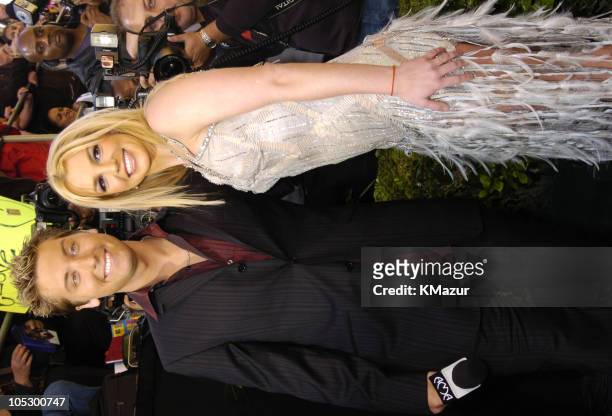 Lance Bass and Britney Spears during 31st Annual American Music Awards - Arrivals at Shrine Auditorium in Los Angeles, California, United States.