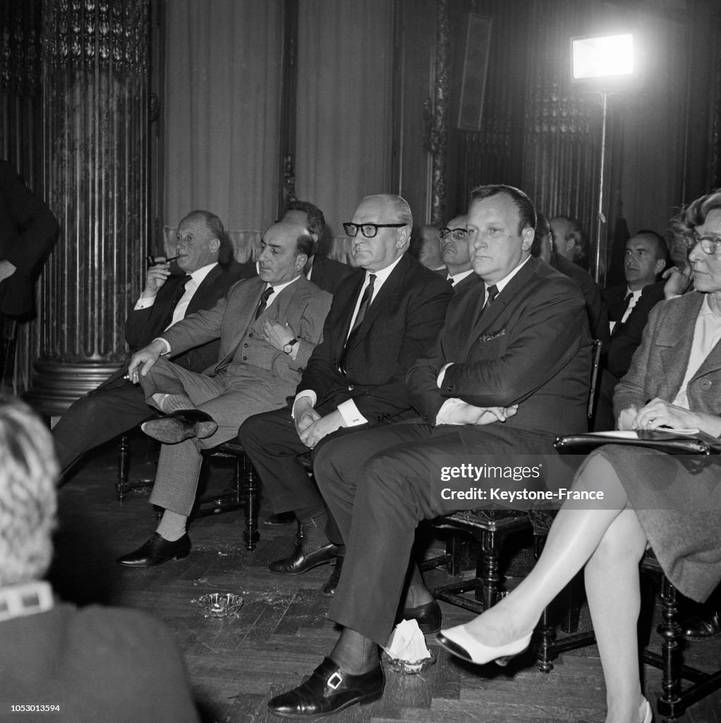 Conférence de presse de François Mitterrand