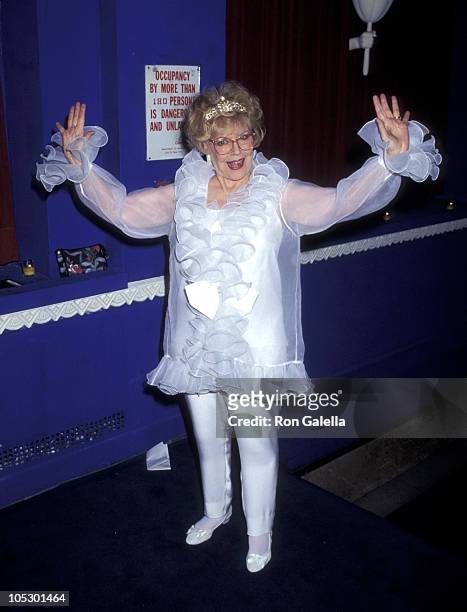 Dorothy Loudon during A Tribute to Kander & Ebb at The Supper Club in New York City, New York, United States.