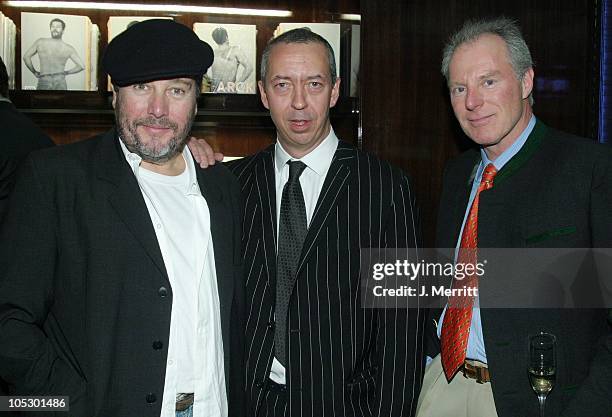 Philippe Starck, Benedikt Taschen and guest during Taschen Books Takes Los Angeles at Tascchen Book Store in Beverly Hills, California, United States.