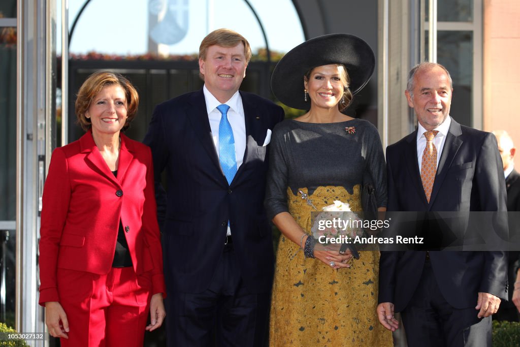 King Willem-Alexander and Queen Maxima of The Netherlands Visit Germany