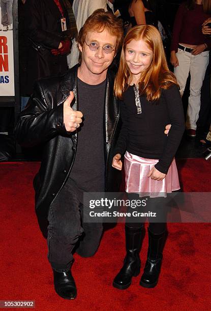 Bill Mumy and daughter Liliana Mumy during "Cheaper By The Dozen" - Los Angeles Premiere at Grauman's Chinese Theatre in Hollywood, California,...