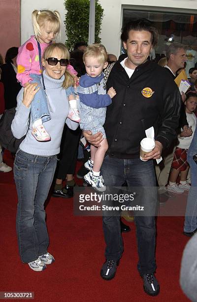 Chynna Phillips, daughter Jamison, son Vance and William Baldwin