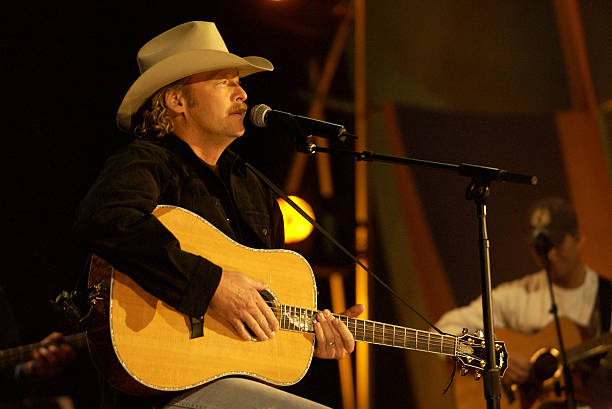 Alan Jackson during 31st Annual American Music Awards - Pre-Show Rehearsals at Shrine Auditorium in Los Angeles, California, United States.
