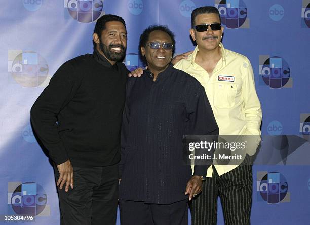 The Commodores during "Motown 45" Anniversary Celebration - Press Room - April 4, 2004 at Shrine Auditorium in Los Angeles, California, United States.