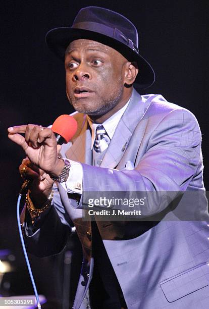 Michael Colyar during Carl Anderson Benefit Concert at Agape International Spiritual Center in Culver City, California, United States.
