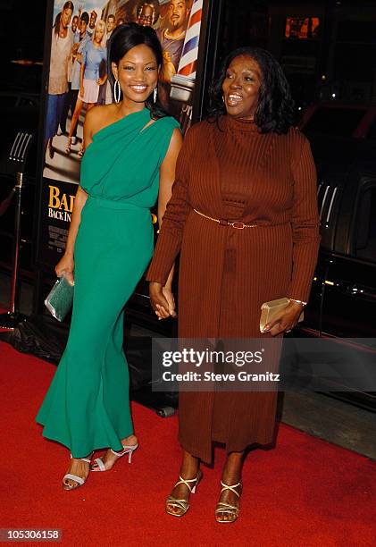 Garcelle Beauvais-Nilon and mother Marie Claire during "Barbershop 2: Back in Business" Premiere at Grauman's Chinese Theatre in Hollywood,...