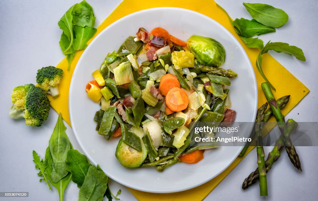 Mediterranean food - vegetable stew