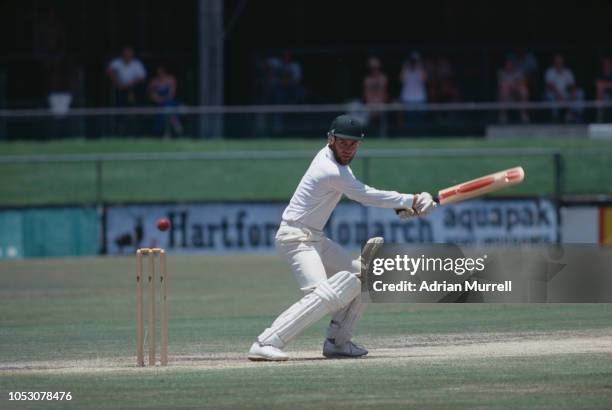 Australian captain Greg Chappell batting against the West Indies in the First Test at Brisbane Cricket Ground, Brisbane, Australia, 1st-5th December...