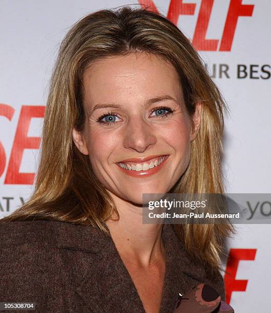 Jessalyn Gilsig during Hollywood Gets Healthy with Self Magazine - Arrivals at Fred Segal Beauty in Santa Monica, California, United States.