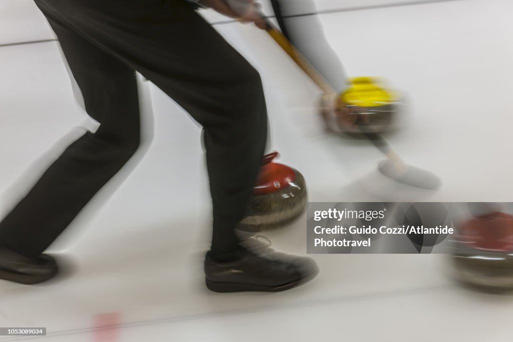 Curling is traditional sport in Cembra