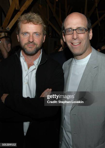 Aidan Quinn and Matt Blank, chairman and CEO of Showtime