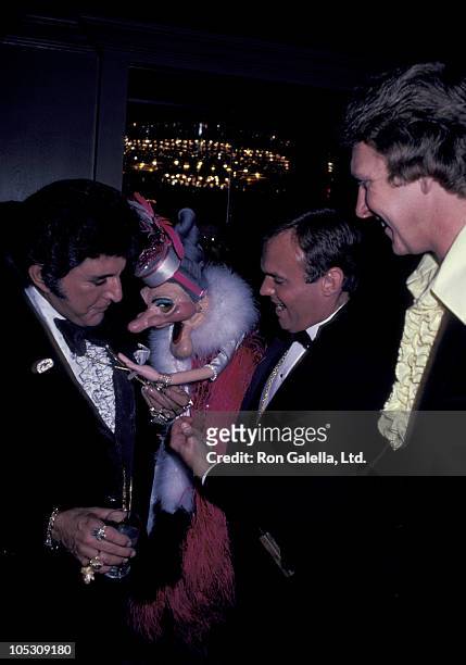 Liberace, Madame and Wayland Flowers during "Best of Vegas" Awards at Tropicana Hotel in Las Vegas, Nevada, United States.