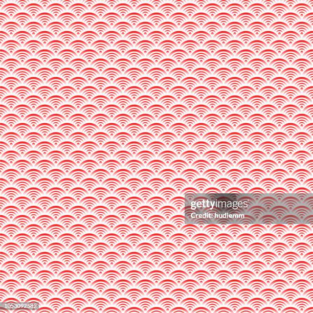 Traditional Wave Pattern Vector Chinese Traditional Wave Pattern Background High-Res Vector ...