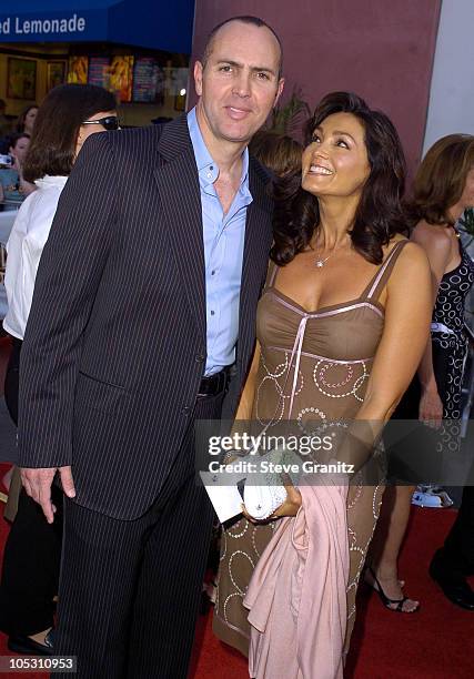 Arnold Vosloo and wife Sylvia Ahi during "Van Helsing" Los Angeles Premiere - Arrivals at Universal Amphitheatre in Universal City, California,...