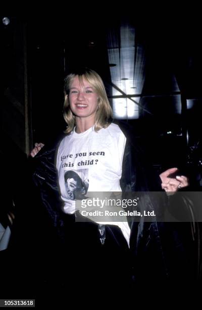 Ellen Barkin during Ellen Barkin Sighting in New York - October 8, 1985 in New York City, New York, United States.