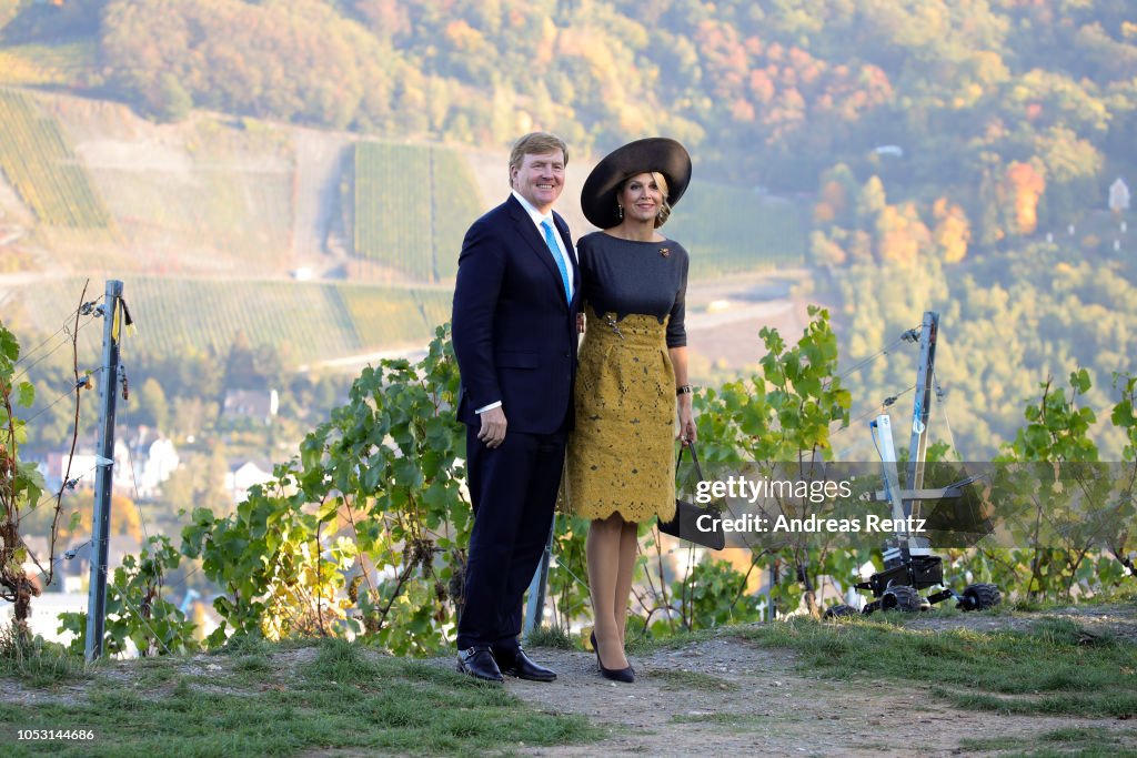 King Willem-Alexander and Queen Maxima of The Netherlands Visit Germany