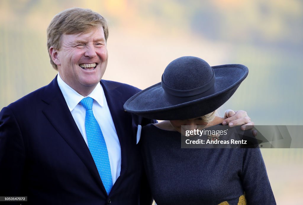 King Willem-Alexander and Queen Maxima of The Netherlands Visit Germany