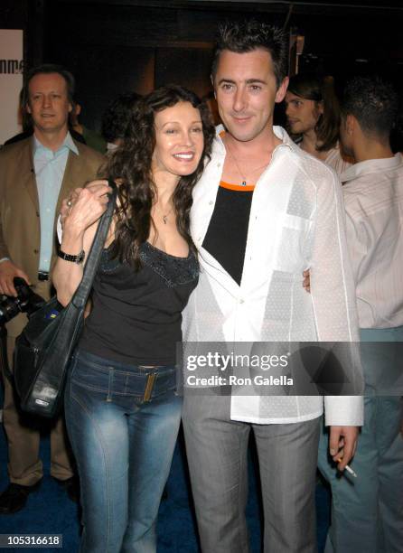 Jaid Barrymore and Alan Cumming during 2nd Annual Entertainment Weekly "It List" Party at The Roxy in New York City, New York, United States.