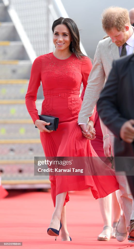 The Duke And Duchess Of Sussex Visit Tonga - Day 1