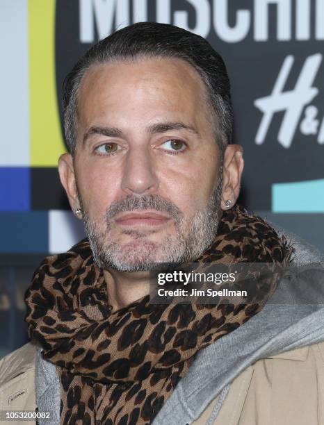 Designer Marc Jacobs attends the Moschino x H&M show at Pier 36 on October 24, 2018 in New York City.