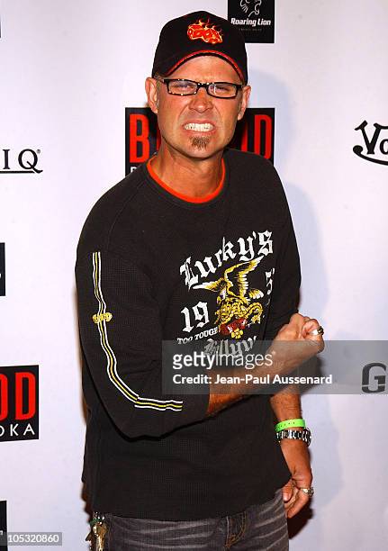George Gray during Von Dutch Designer Christian Audigier's Birthday Celebration at Private residence in Hollywood, California, United States.