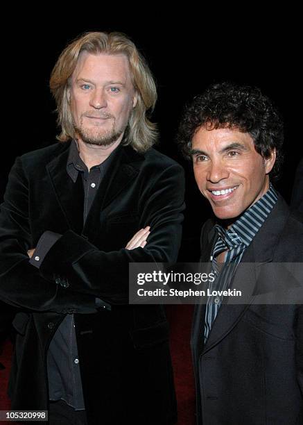 Daryll Hall and John Oates during 35th Annnual Songwriters Hall of Fame Awards at The Marriott Marquis in New York City, NY, United States.