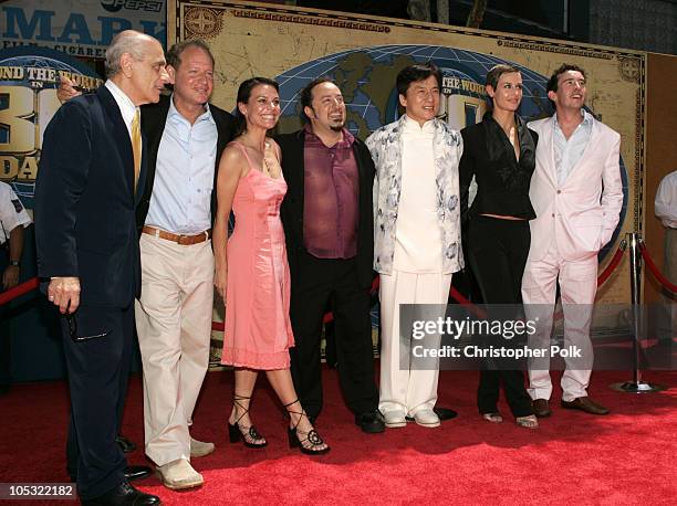 Bill Badalato, producer, Hal Lieberman, producer, Phyllis Alia, executive producer, Frank Coraci, director, Jackie Chan, Cecile De France and Steve...