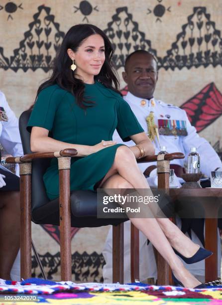 The Duke And Duchess Of Sussex Visit Fiji - Day 3, Nachrichtenfoto