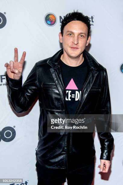 Robin Lord Taylor attends NewFest 2018 opening night premiere "1985" at SVA Theater on October 24, 2018 in New York City.