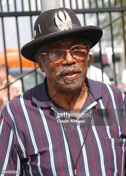 Bo Diddley during Crossroads Guitar Festival - Day Three - Backstage at Cotton Bowl Stadium in Dallas, Texas, United States.