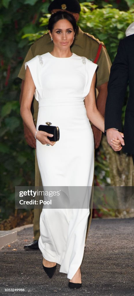 The Duke And Duchess Of Sussex Visit Tonga - Day 1