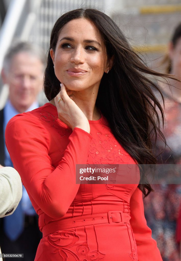 The Duke And Duchess Of Sussex Visit Tonga - Day 1