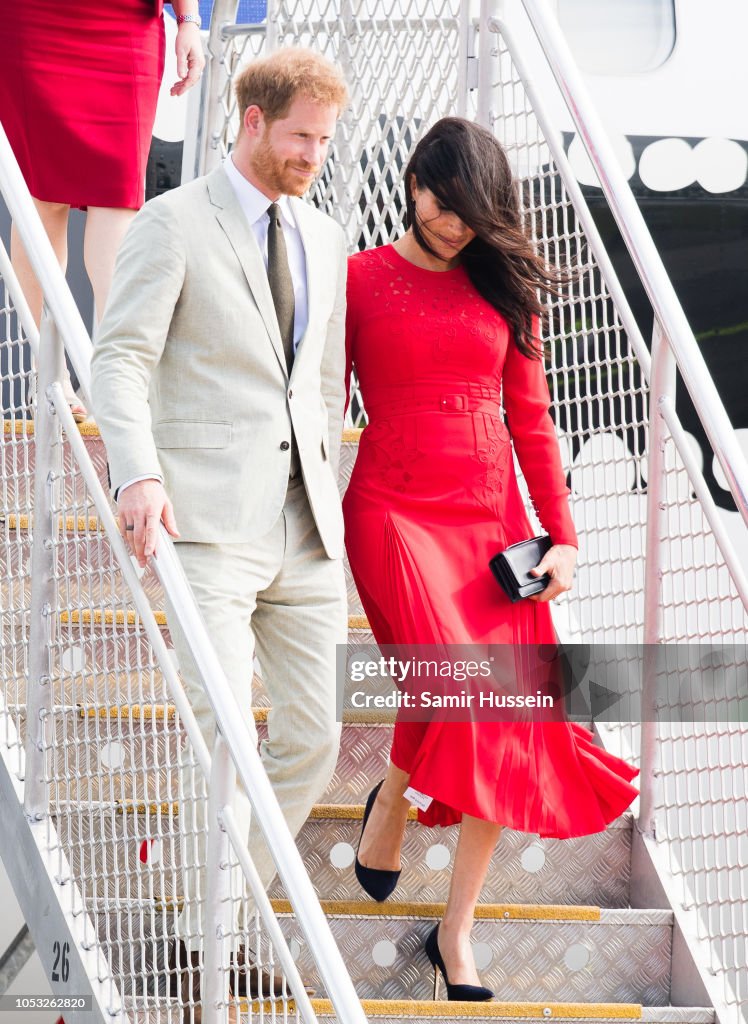The Duke And Duchess Of Sussex Visit Tonga - Day 1