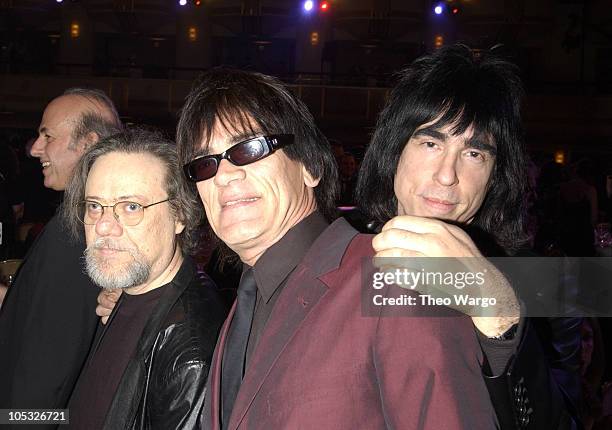 The Ramones during The 17th Annual Rock and Roll Hall of Fame Induction Ceremony - Audience, Backstage & Cocktail Party at Waldorf Astoria in New...