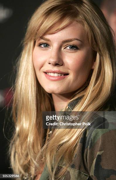 Elisha Cuthbert during "T-Mobile Sidekick II" Launch Party - Arrivals at The Grove Rooftop in Los Angeles, CA, United States.