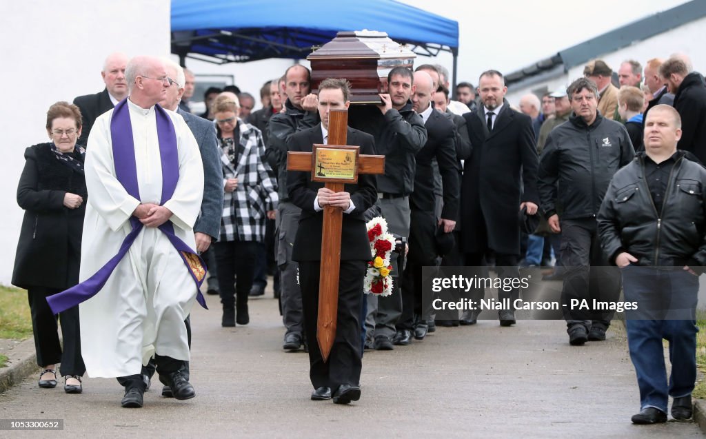 Patsy Dan Rodgers The coffin of Ireland's last king, Patsy Dan Rodgers, makes it way to ...