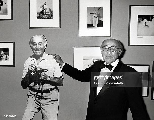 Alfred Eisenstaedt during International Center of Photography 12th Annual Awards at International Center of Photography in New York City, New York,...