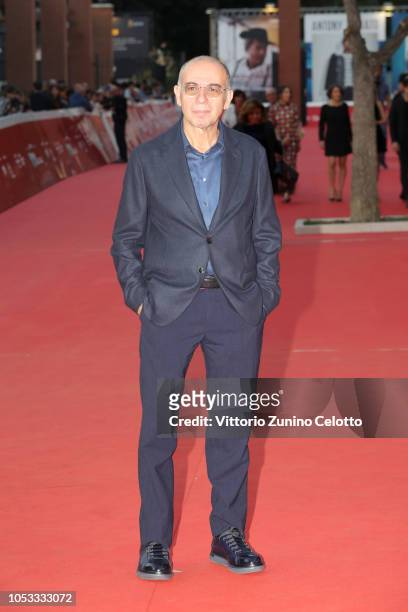 Giuseppe Tornatore walks a red carpet during the 13th Rome Film Fest at Auditorium Parco Della Musica on October 25, 2018 in Rome, Italy.
